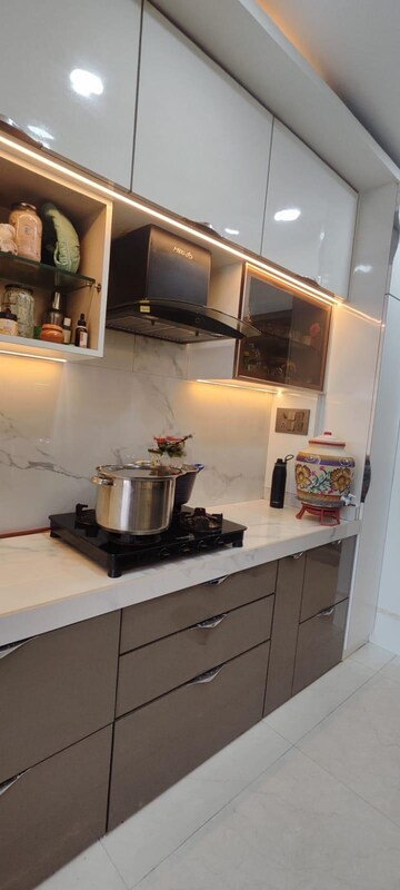 Kitchen in 2 BHK Apartment at MJ Shah Centrio, Govandi – for Rent