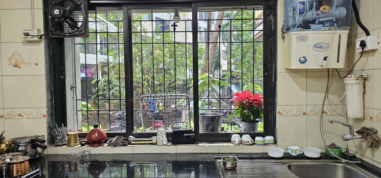 Balcony, devakibai-sadan 1 Bedroom 450 Sq.Ft. Apartment In Balkum Pada Thane 8133624