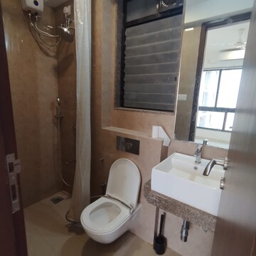 Bathroom in 2 BHK Apartment at Sunteck City Avenue 2, Mahatma Jyotibha Phule Nagar – for Rent