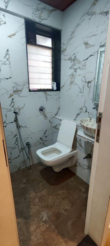 Bathroom in 2 BHK Apartment at MJ Shah Centrio, Govandi – for Rent