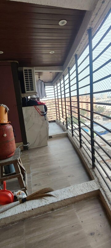 Balcony in 2 BHK Apartment at MJ Shah Centrio, Govandi – for Rent