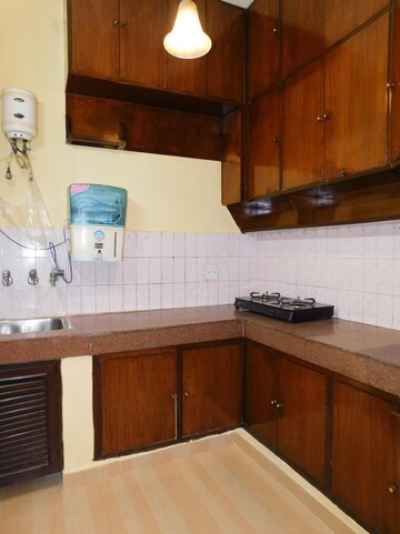 Kitchen in 2 BHK Builder Floor at Safdarjung Development Area – for Rent