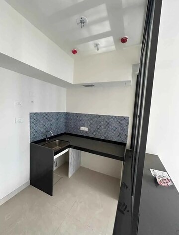 Kitchen in 1 BHK Apartment at Lodha Crown Quality Homes, Majiwada – for Rent