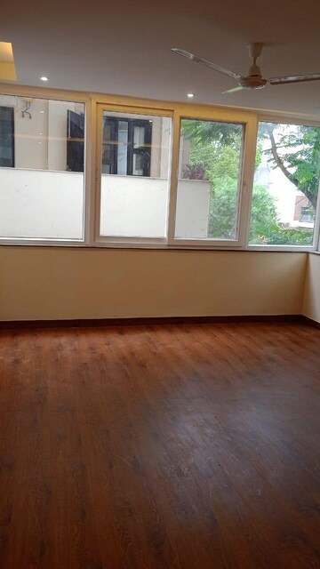 Balcony in 3 BHK Builder Floor at Ansal Sushant Lok I, Sector 43 – for Rent