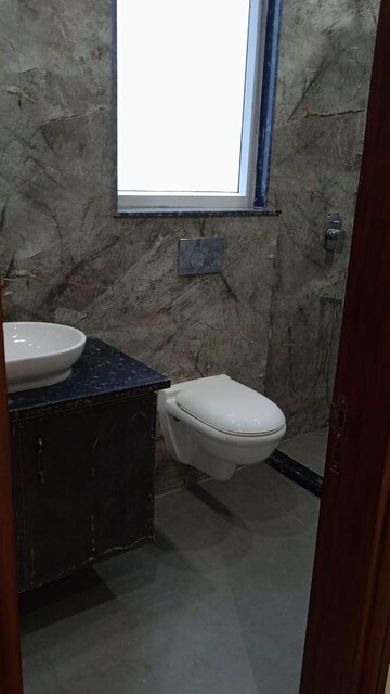 Bathroom in 3 BHK Builder Floor at Ansal Sushant Lok I, Sector 43 – for Rent