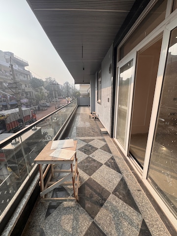 Balcony in 4 BHK Builder Floor at Srishti Greenfield Homes, Green Fields Colony – for Sale