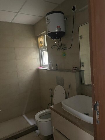 Bathroom in 3 BHK Apartment at BPTP Terra, Sector 37d – for Rent