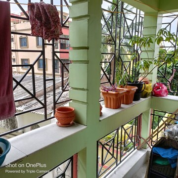 Balcony in 3 BHK Apartment at Dilshad Garden – for Rent