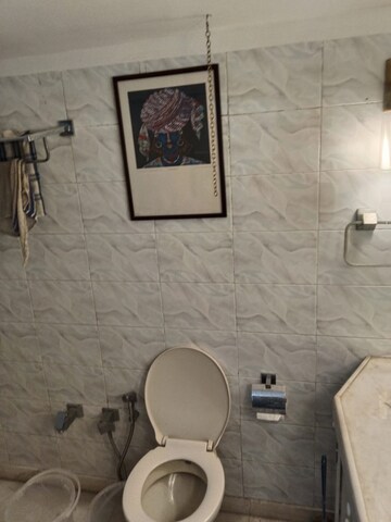 Bathroom in 2 BHK Apartment at Bandra West – for Rent