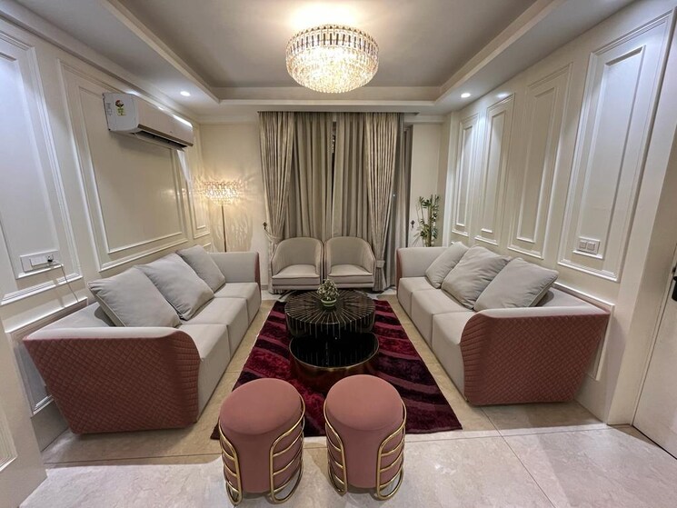 Living Room, ambala highway 3 Bedroom 225 Sq.Yd. Apartment In Ambala Highway Zirakpur 8134000