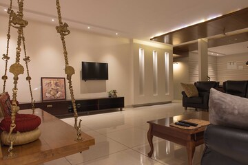 Living Room in 4 BHK Apartment at Indraprastha Ruhe, Whitefield Road – for Sale