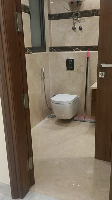 Bathroom in 4 BHK Builder Floor at Greater Kailash I – for Rent