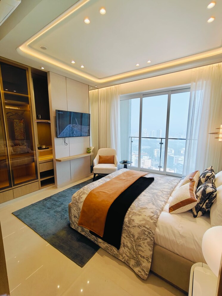 Living Room, raj-tattva 3 Bedroom 1410 Sq.Ft. Apartment In Kapur Bawdi Thane 8134049