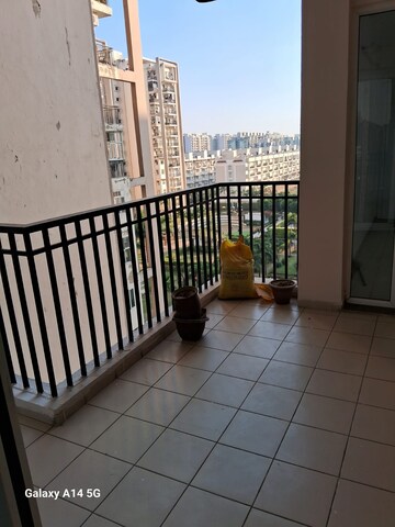 Balcony in 3 BHK Apartment at Motiaz Royal Citi, Ambala Highway – for Rent