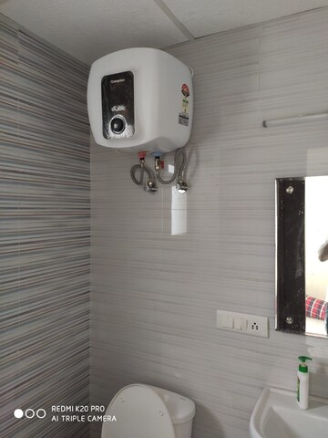 Bathroom in 3 BHK Apartment at Omaxe R2, Gomti Nagar – for Rent