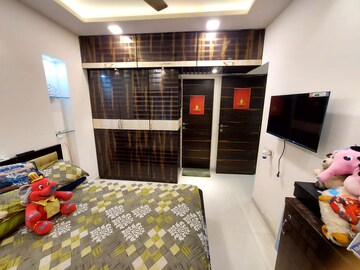 Balcony in 2 BHK Apartment at Gurukrupa Marina Enclave, Malad West – for Sale