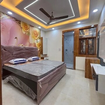 Bedroom in 3 BHK Builder Floor at Mahavir Enclave 1 – for Sale