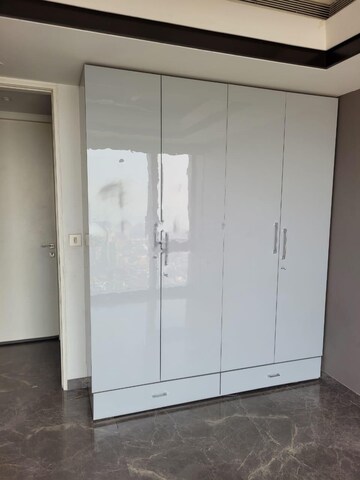 Building Lobby in 4 BHK Apartment at Lodha Parkside, Worli – for Rent