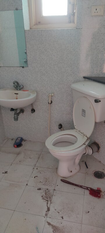 Bathroom in 3 BHK Apartment at Shiv Sai Ozone Park, Sector 86 – for Rent