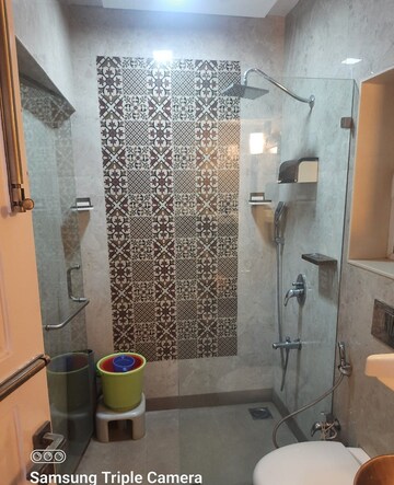 Bathroom in 2 BHK Apartment at Bandra East – for Rent