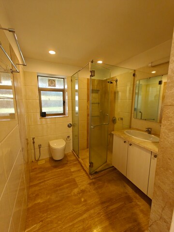 Bathroom in 4 BHK Apartment at Bandra West – for Rent