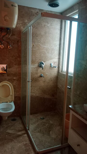 Bathroom in 4 BHK Builder Floor at Safdarjung Development Area – for Rent