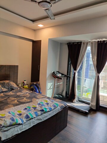 Bedroom in 3 BHK Apartment at Unique Twins Tower CHS, Sector 20 Kharghar – for Rent