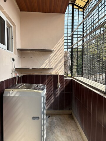 Balcony in 1 BHK Apartment at Vasundhara Sector 1 – for Rent