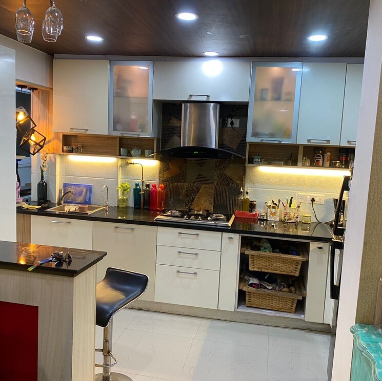 Kitchen, aba-cherry-county 3 Bedroom 1023 Sq.Ft. Apartment In Tech Zone Greater Noida Greater Noida 8134448