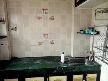 Kitchen in 1 RK Apartment at Kalyan West – for Rent