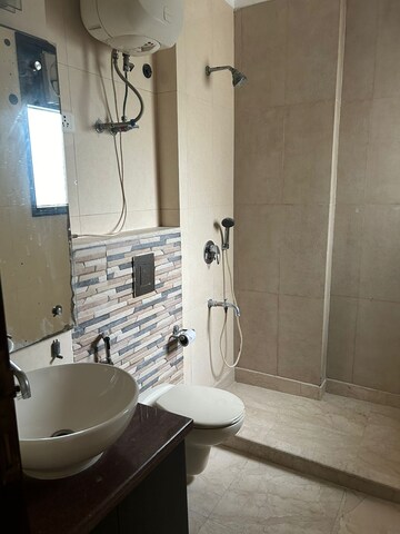 Bathroom in 1 BHK Apartment at Vasundhara Sector 1 – for Rent