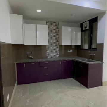 Kitchen in 3 BHK Builder Floor at Chattarpur – for Rent