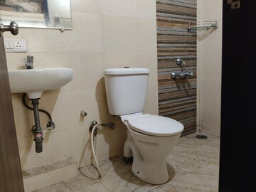 Bathroom in 1 BHK Apartment at Spring Grove Uno Society, Kandivali East – for Rent