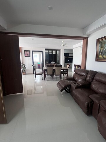 Living Room in 3 BHK Apartment at SMR Vinay Iconia Hyderabad, Kondapur – for Sale