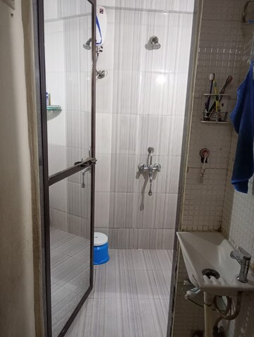 Bathroom in 1 BHK Apartment at Seawoods – for Sale