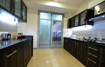 Kitchen in 3 BHK Apartment at Oberoi Exquisite Goregaon, Goregaon East – for Rent