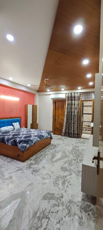 Living Room in 3 BHK Builder Floor at Raj Nagar Extension – for Sale