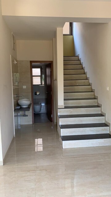 Staircase in 4 BHK Villa at Vaishnodevi Circle – for Sale