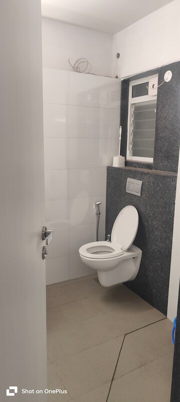 Bathroom in 2 BHK Apartment at Rustomjee Urbania Azziano, Majiwada – for Rent