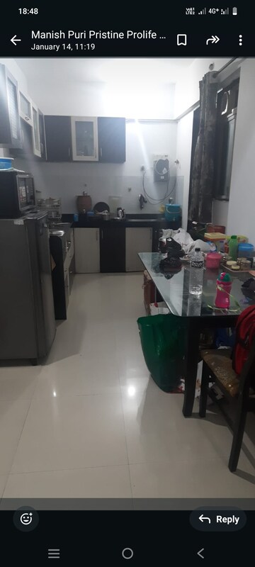 Master Bedroom in 2 BHK Apartment at Pristine Prolife 1, Wakad – for Rent