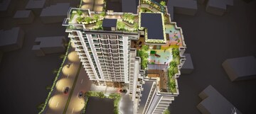 Staircase in 2 BHK Apartment at Shree Yash Paradise, Khopat – for Sale