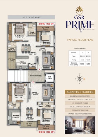 2 BHK Apartment For Resale in Warangal Gpo Warangal  8134918