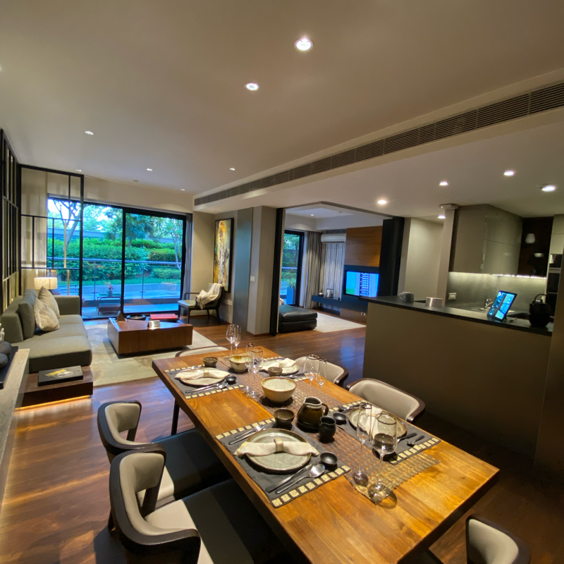 3 BHK + Servant Room 2503 Sq.Ft. Apartment in Krisumi Waterfall Residences