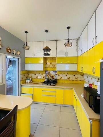 Kitchen in 2 BHK Apartment at Ajnara Grand Heritage, Sector 74 – for Rent