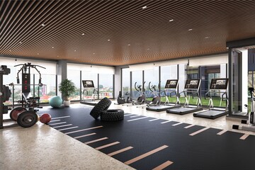 Gym in 3 BHK Apartment at Dankuni – for Sale
