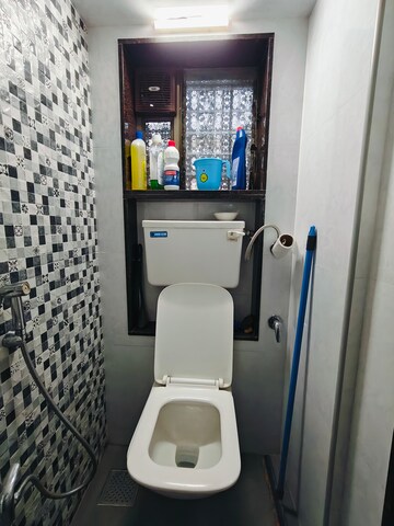 Bathroom in 2 BHK Apartment at Bhushan Park View CHS, Borivali West – for Sale
