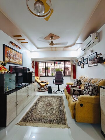 Living Room in 2 BHK Apartment at Bhushan Park View CHS, Borivali West – for Sale
