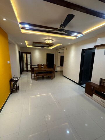 Living Room in 3 BHK Apartment at My Home Vihanga, Gachibowli – for Rent