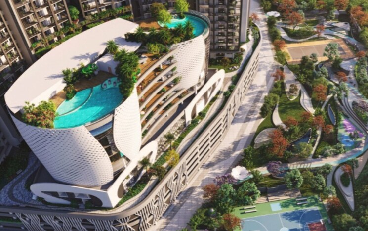 Exterior View, kokapet 3 Bedroom 2100 Sq.Ft. Apartment In Kokapet Hyderabad 8135019