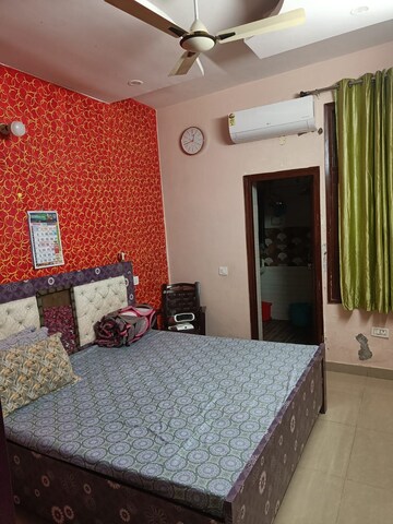 Bedroom in 2 BHK Builder Floor at Dhakoli Village – for Sale